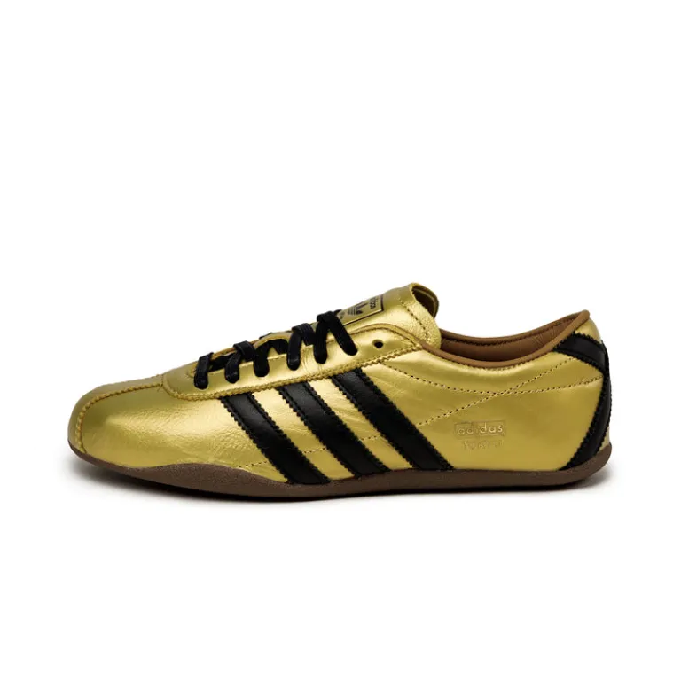 Leder Sneaker|Terrace Casual Sneaker*Adidas Tokyo Decon W Gold Metallic / Core Black / Preloved Brown