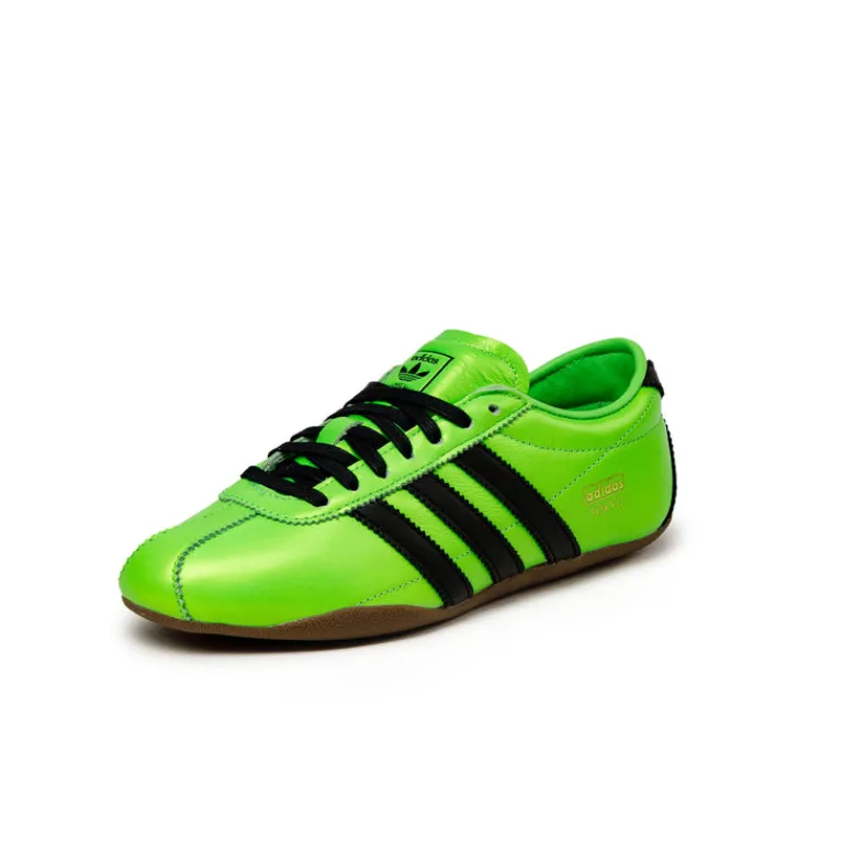 Leder Sneaker|Terrace Casual Sneaker*Adidas Tokyo Decon W Solar Green / Core Black / Gold Metallic