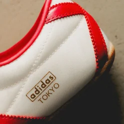Leder Sneaker|Terrace Casual Sneaker*Adidas Tokyo W Off White / Beta Scarlett / Gum 4