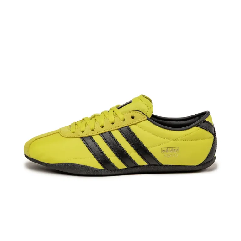 Leder Sneaker|Terrace Casual Sneaker*Adidas Tokyo W Pure Sulfur / Dark Brown / Gold Metallic