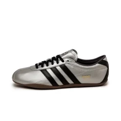 Leder Sneaker|Terrace Casual Sneaker*Adidas Tokyo W Silver Metallic / Core Black / Gum