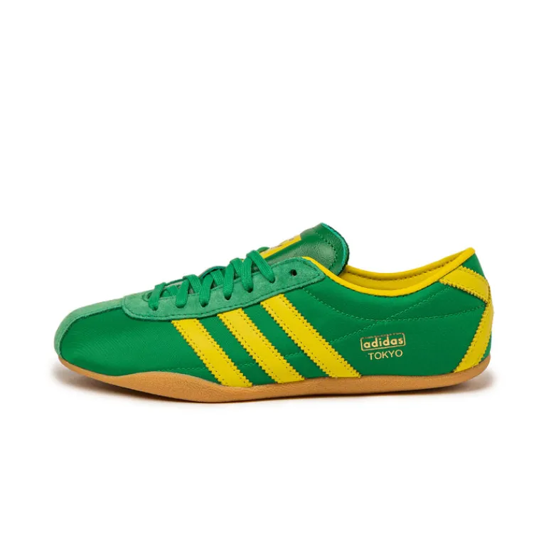 Leder Sneaker|Terrace Casual Sneaker*Adidas Tokyo W Green / Pure Silfur / Gold Metallic
