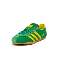 Leder Sneaker|Terrace Casual Sneaker*Adidas Tokyo W Green / Pure Silfur / Gold Metallic