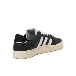 Leder Sneaker*Adidas Tyshawn Low Core Black / Footwear White / Cream White