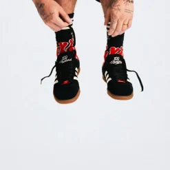 Leder Sneaker|Terrace Casual Sneaker*Adidas x 100 Thieves Palos Hills Carbon / Crew White / Core Orange