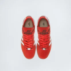 Leder Sneaker|Terrace Casual Sneaker*Adidas x 100 Thieves Palos Hills Pantone / Ecru Tint / Collegiate Orange