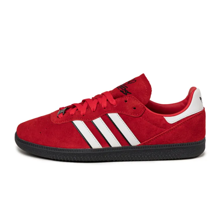 Leder Sneaker|Terrace Casual Sneaker*Adidas x 100 Thieves Palos Hills Pantone / Ecru Tint / Collegiate Orange