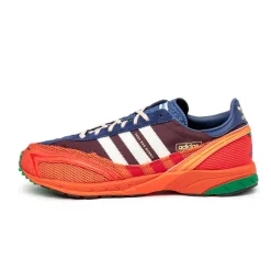Leder Sneaker*Adidas x Bad Bunny Adizero SL 72 Maroon / Chalk White / Semi Solar Red