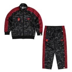 Crewnecks|Jogginghosen*Adidas x Bape Track Suit Kids Black
