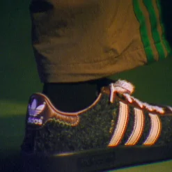 Leder Sneaker|Terrace Casual Sneaker*Adidas x Brain Dead Forest Hills Core Black / Pantone / Branch
