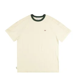 T-Shirts*Adidas x Clot by Edison Chen Rib T-Shirt Cream White / Green Night