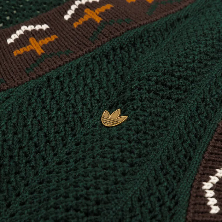 T-Shirts*Adidas x Clot by Edison Chen Crochet Vest Green Night