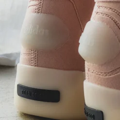 High-Top Sneaker|Leder Sneaker*Adidas x Fear of God Athletics II High Top Ash Pearl / Ash Pearl / Ash Pearl
