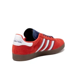 Leder Sneaker|Terrace Casual Sneaker*Adidas x MLS Gazelle *New England Revolution* Birght Red / Footwear White / Nightsky