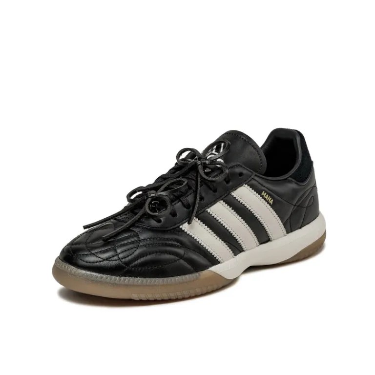 Leder Sneaker|Terrace Casual Sneaker*Adidas x Naked x Maha Samba Millenium Core Black / Off White / Gum 5