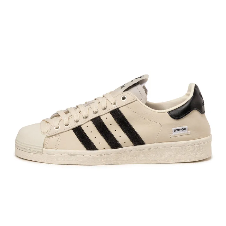 Leder Sneaker*Adidas x Song for the Mute Superstar 82 Cream White / Core Black / Off White