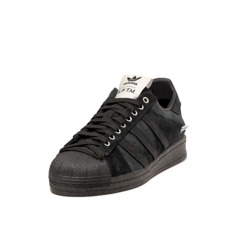Leder Sneaker*Adidas x Song for the Mute Superstar 82 Supplier Color / Core Black / Cream White