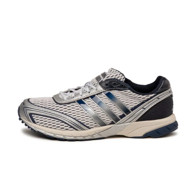 Vegane Sneaker|Laufschuhe*Adidas x Sporty & Rich Adizero Adios Footwear White / Collegiate Navy / Cloud White