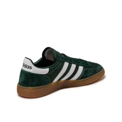 Leder Sneaker|Terrace Casual Sneaker*Adidas x Sporty & Rich Handball Spezial Dark Green / Footwear White / Gum 3