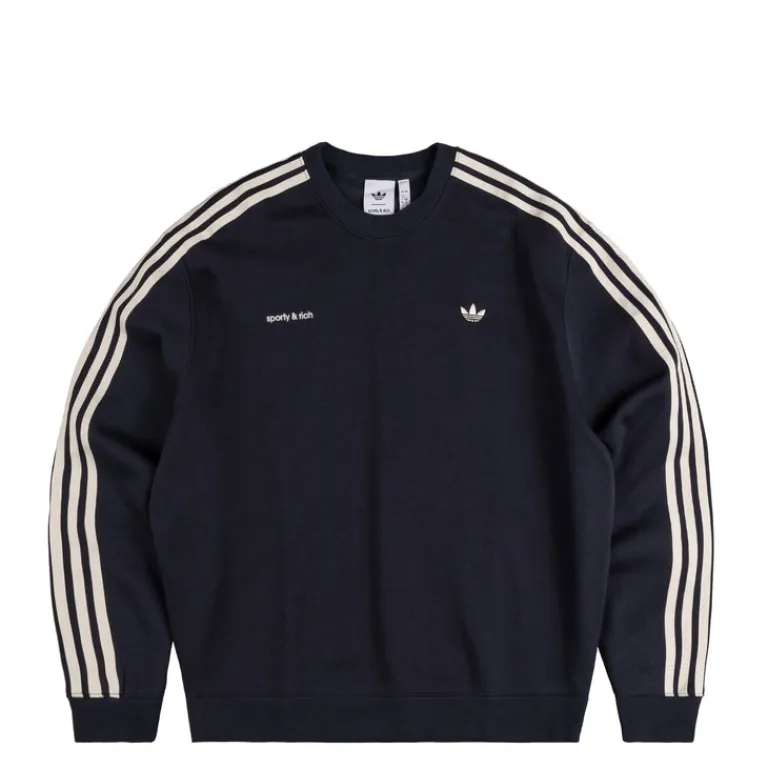 Crewnecks*Adidas x Sporty & Rich Sweatshirt W Night Navy