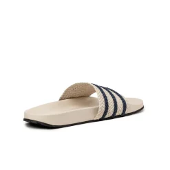 Vegane Sneaker|Mules & Slides*Adidas x Wales Bonner Adilette Wonder White / Wonder White / Night Indigo