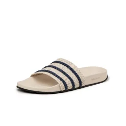 Vegane Sneaker|Mules & Slides*Adidas x Wales Bonner Adilette Wonder White / Wonder White / Night Indigo