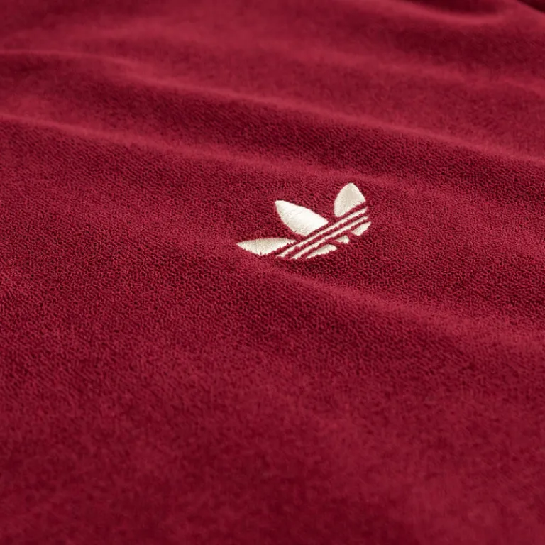 T-Shirts*Adidas x Wales Bonner Terry Polo Collegiate Burgundy