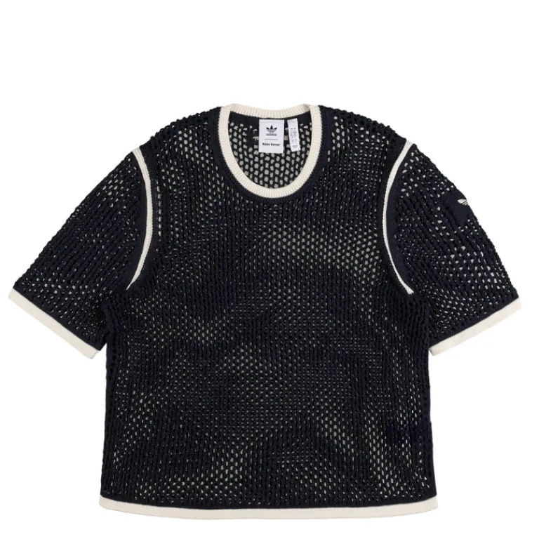 T-Shirts*Adidas x Wales Bonner Wmns Knit Tee Night Navy