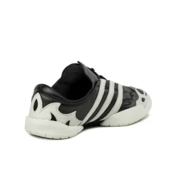 Leder Sneaker*Adidas Y-3 Regu 2002 Black / Aluminium / Aluminium