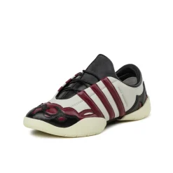Leder Sneaker*Adidas Y-3 Regu 2002 Orbit Grey / Collegiate Burgundy / Black