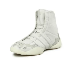High-Top Sneaker|Leder Sneaker*Adidas Y-3 Regu 2002 Hi Orbit Grey / Aluminium / Cream White