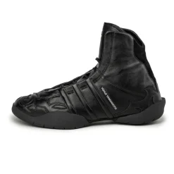 High-Top Sneaker|Leder Sneaker*Adidas Y-3 Regu 2002 Hi Black / Black / Black