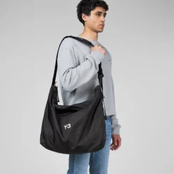 Taschen*Adidas Y-3 Y-3 Nylon Crossbody Bag Black