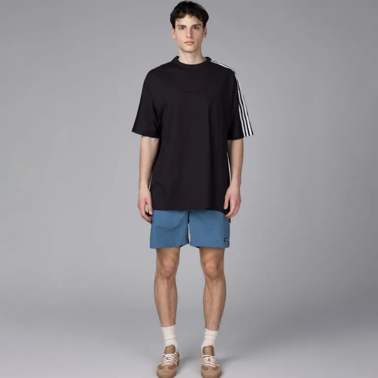 T-Shirts*Adidas Y-3 Y-3 3-Stripes Short Sleeve Tee Black