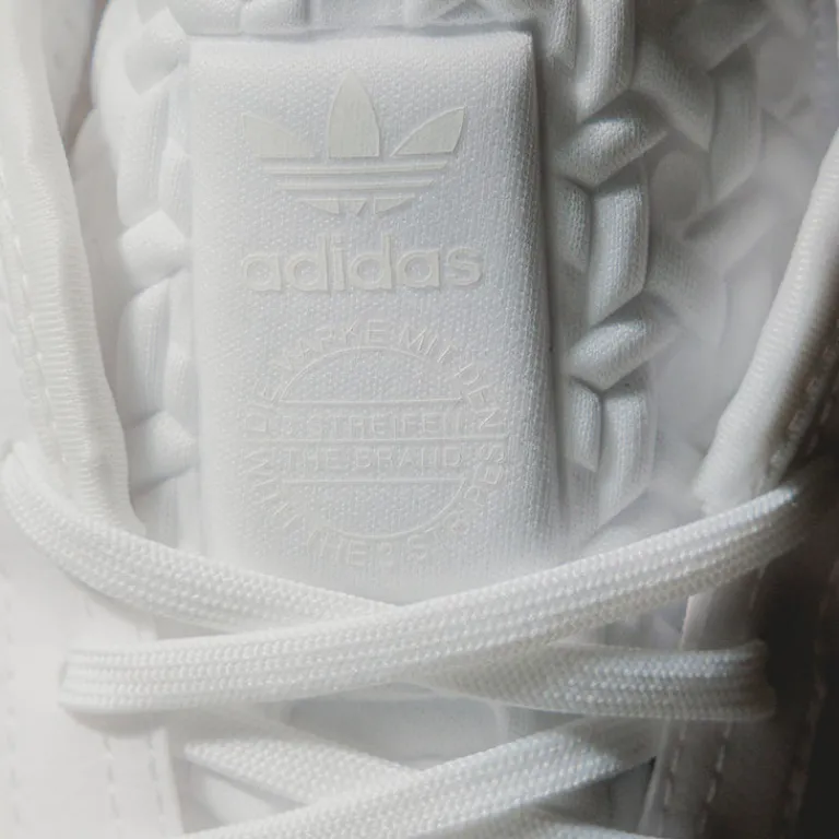 Vegane Sneaker|Weiße Sneaker*Adidas ZPONGE Footwear White / Metallic Silver / Supplier Color