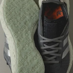 Vegane Sneaker*Adidas ZPONGE Grey Four / Metallic Silver / Solar Red