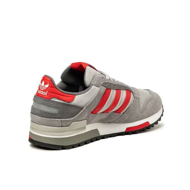 Leder Sneaker|Terrace Casual Sneaker*Adidas ZX 600 Grey Three / Beta Scarlet / Grey Two