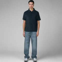 Hemden*A.P.C. Chemisette Nicolo Dark Navy