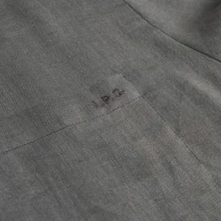 Hemden*A.P.C. Hemd Cassel Logo Pale Green