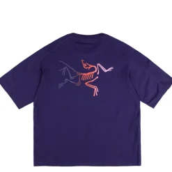 T-Shirts*Arcteryx Kragg Cotton Logo T-Shirt Soulsonic / Dynasty