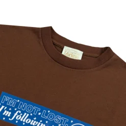 T-Shirts*Aries Follow Your Starsign Tee Brown