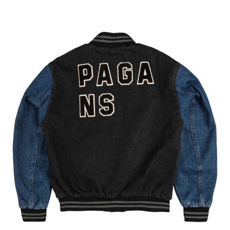 Jacken*Aries Varsity Denim Jacket Multi