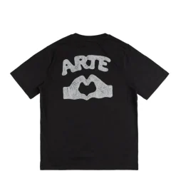 T-Shirts*Arte Antwerp Diels Stitch T-Shirt Black