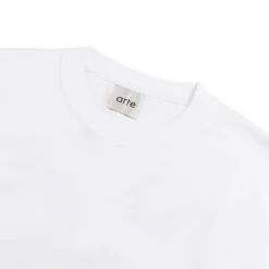 T-Shirts*Arte Antwerp Diels Stitch T-Shirt White