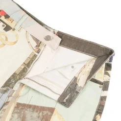 Shorts*Arte Antwerp Photo Allover Shorts Black / White