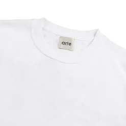 T-Shirts*Arte Antwerp Pixel Back T-Shirt White