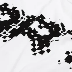 T-Shirts*Arte Antwerp Pixel Back T-Shirt White