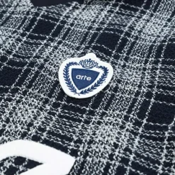 T-Shirts*Arte Antwerp Square Collar T-Shirt Plaid