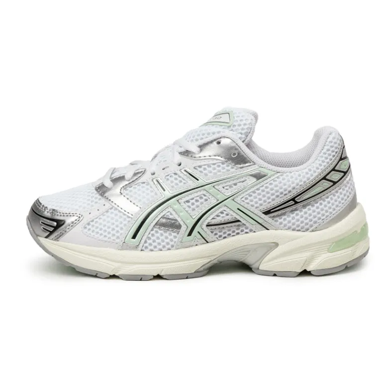 Weiße Sneaker|Retro Runner*Asics GEL-1130 White / Mint Tint
