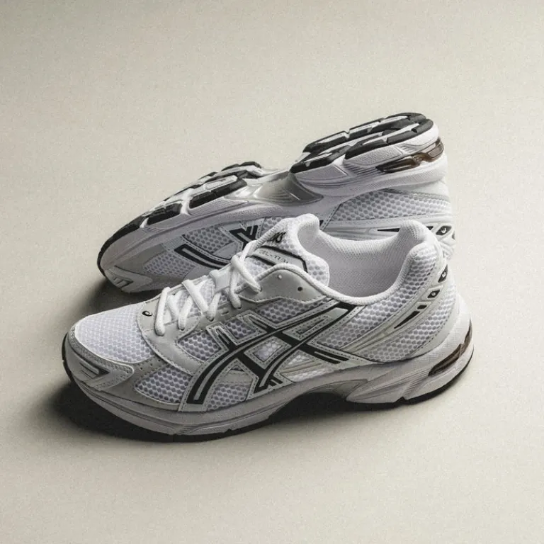 Weiße Sneaker|Retro Runner*Asics GEL-1130 White / Black